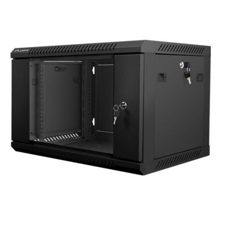 Lanberg WF01-6606-10B Armario Rack 6U Negro 600x600x379 mm